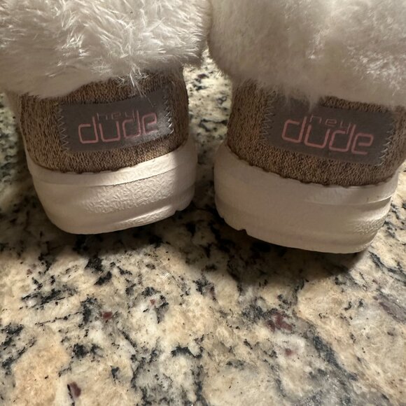HEY DUDE BRITT YOUTH STRETCH FLEECE PINK Y3 L4 - Picture 4 of 5